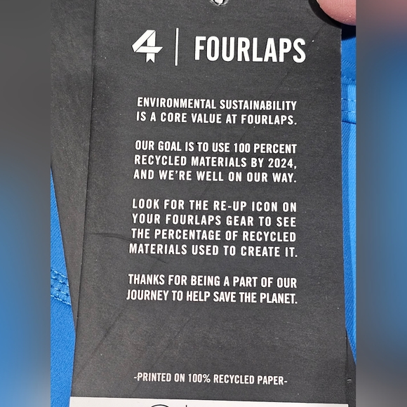 4 Laps Solo Bra In Cornflower Size S NWT MSRP $64 - Picture 6 of 9